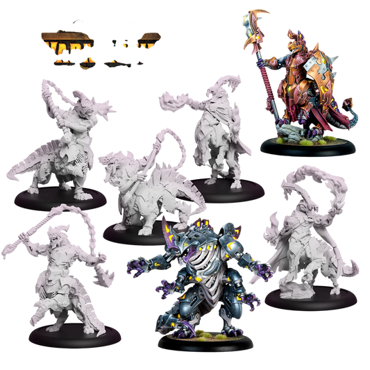 Khymaera Shard Incarnates Command Cadre (Custom Painted) (Assembled)
