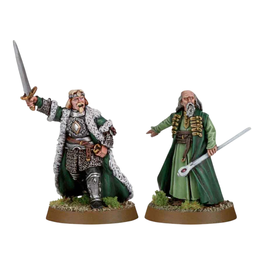 King Advedui and Malbeth the Seer (New on Sprue)