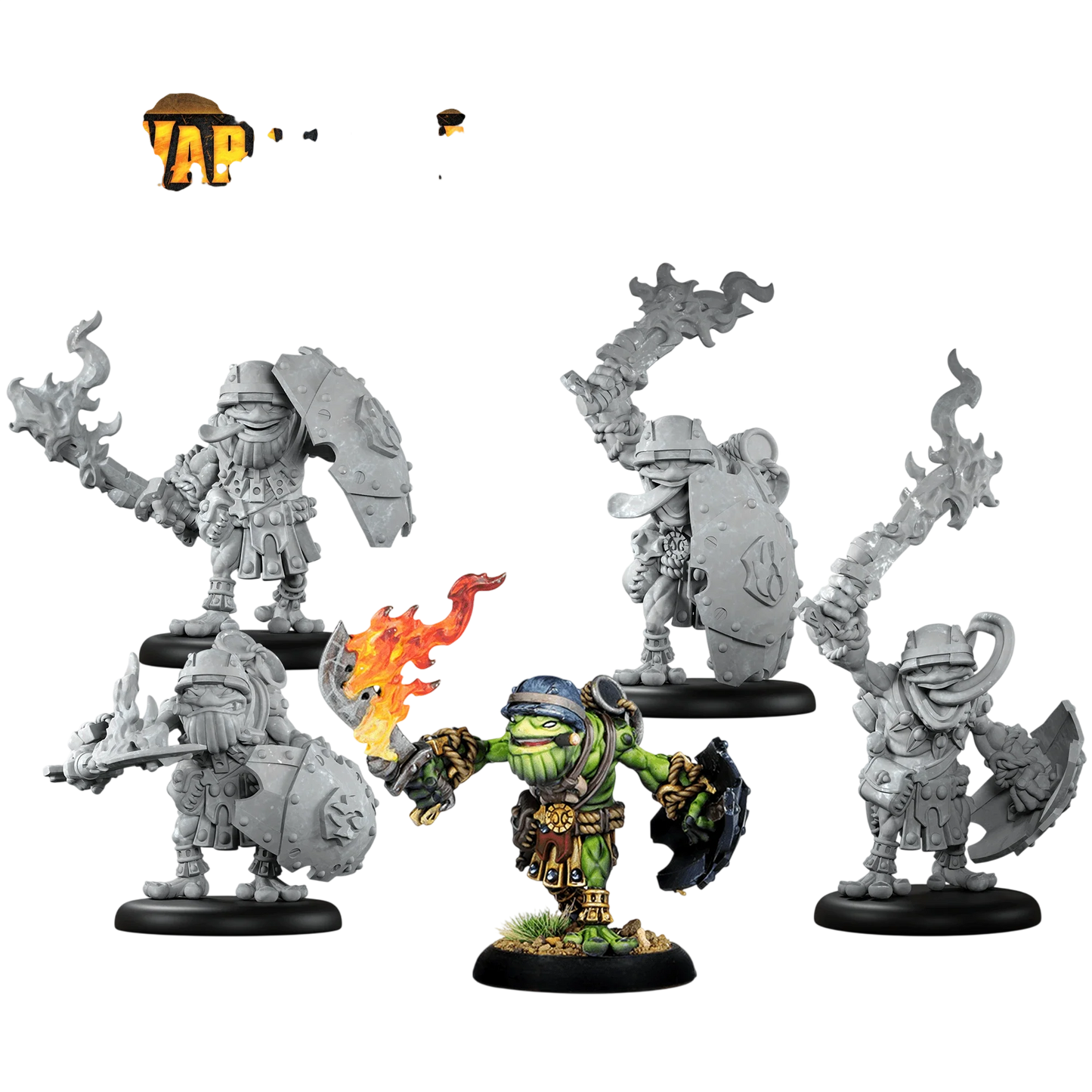 Kithguard Fire Spitters Variant (Lock & Load Exclusive) (Custom Painted) (Assembled)