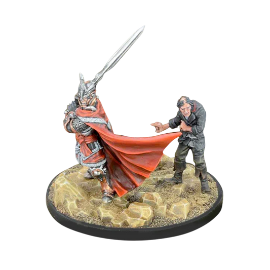 Kleef Kenric, Human Paladin (Unpainted)