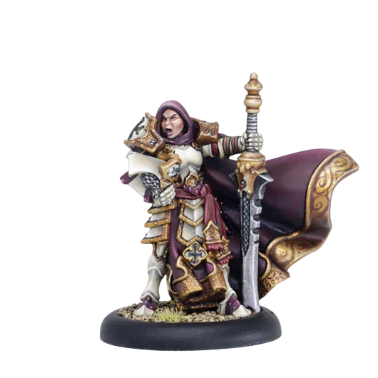 Knight Exemplar Officer (Unpainted) (Assembled)