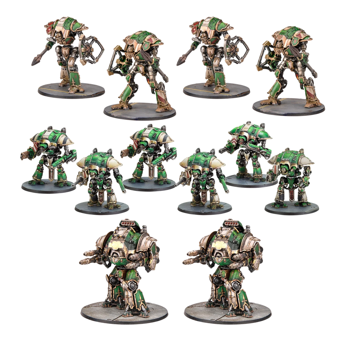 Knight Households - Knight House Battle Group (Custom Painted) (Assembled)