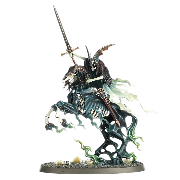 Knight of Shrouds on Ethereal Steed (Unpainted) (Assembled)