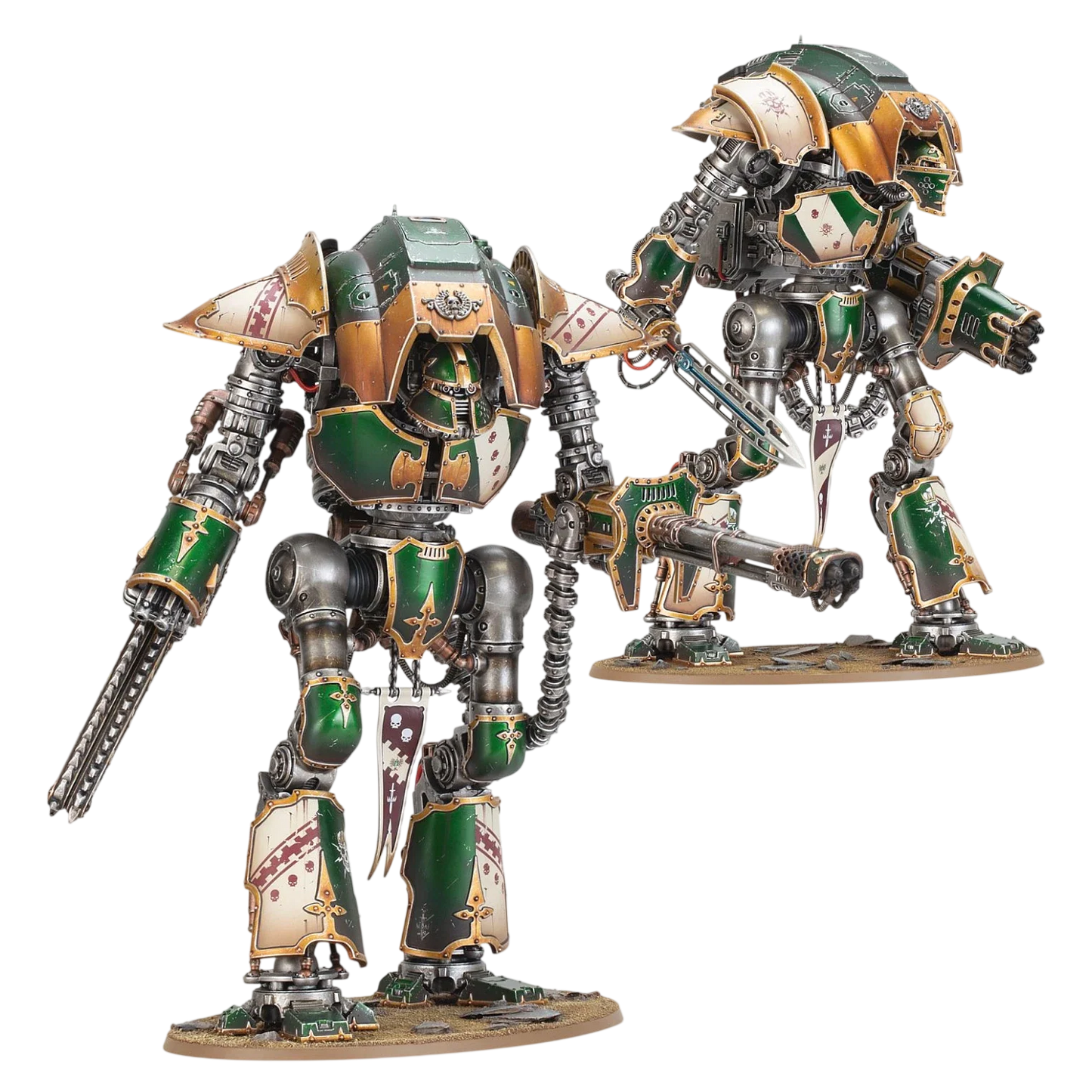Knights Battle Group: Castigator and Acheron (Custom Painted) (Assembled)