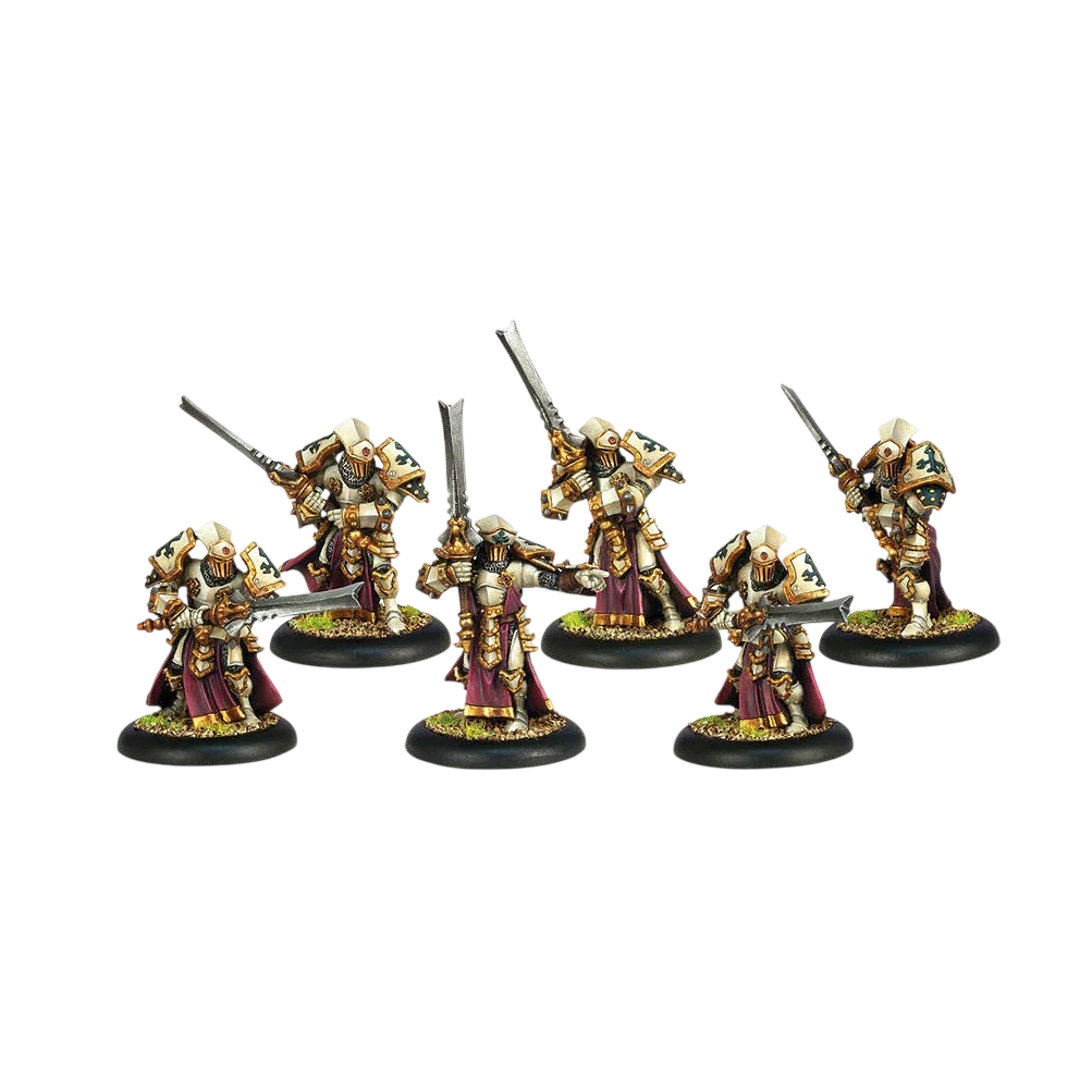 Knights Exemplar (Unpainted) (Assembled)