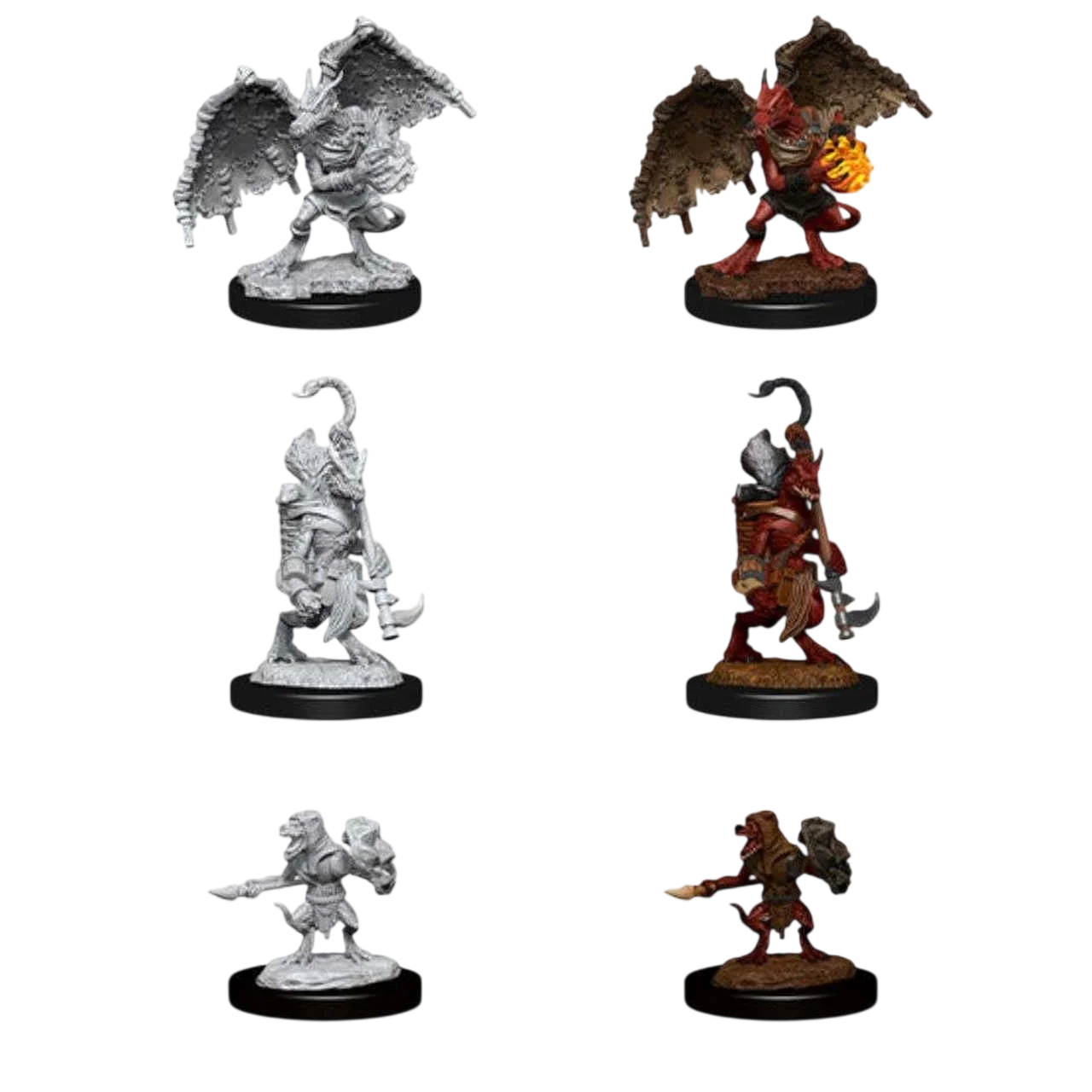 Kobold Inventor, Dragonshield & Sorcerer (Unpainted)