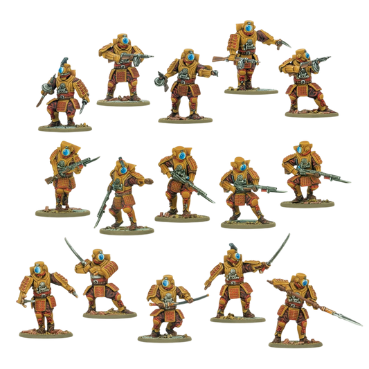 Konflikt '47 Empire of Japan Ghost Attack Infantry (Custom Painted) (Assembled)