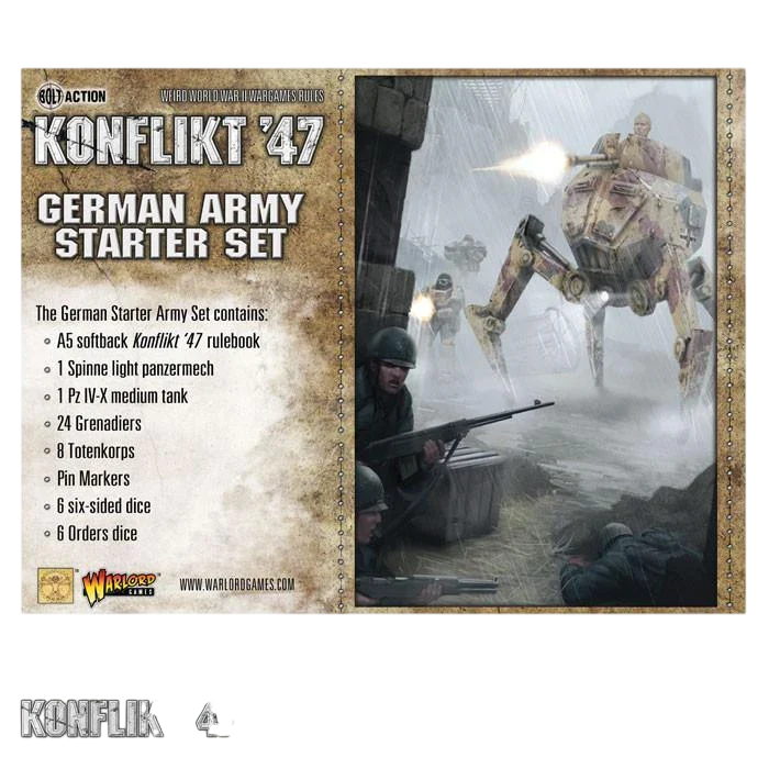 Konflikt '47 German Starter Set (New on Sprue)