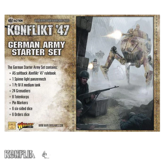 Konflikt '47 German Starter Set (Unpainted) (Assembled)