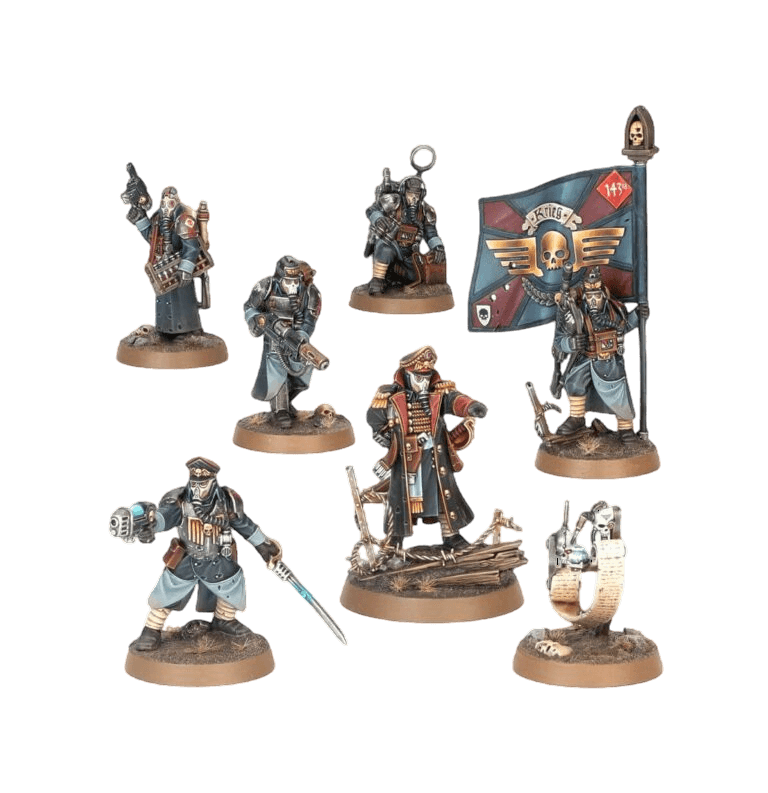 Astra Militarum: Krieg Command Squad (New on Sprue)