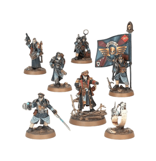 Astra Militarum: Krieg Command Squad (Unpainted) (Assembled)