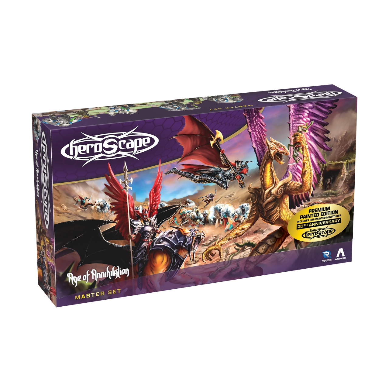 Age of Annihilation Master Set Premium Painted Edition (Prepainted) (New in Box) from Heroscape