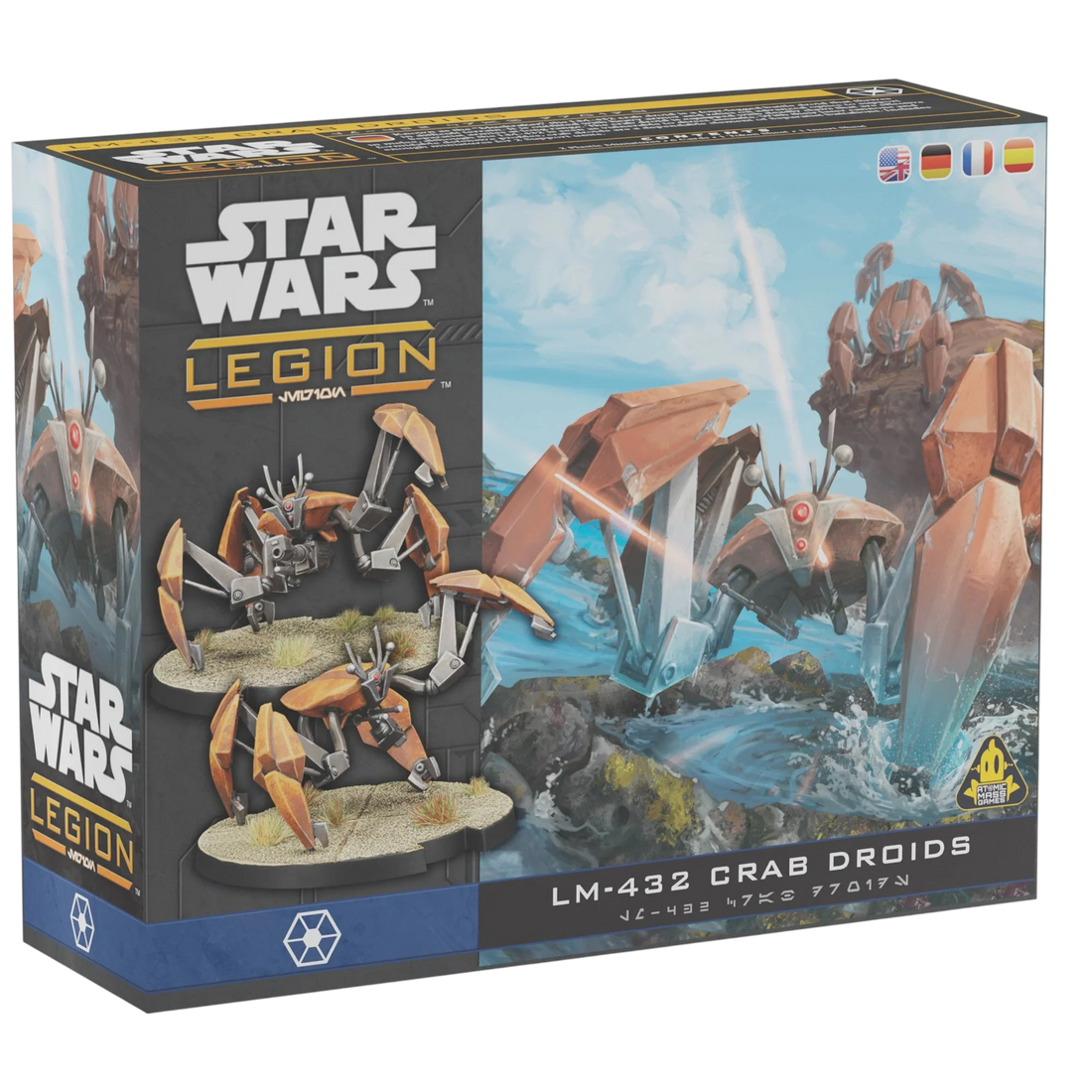 LM-432 Crab Droid Unit Expansion (Unpainted) (Assembled)