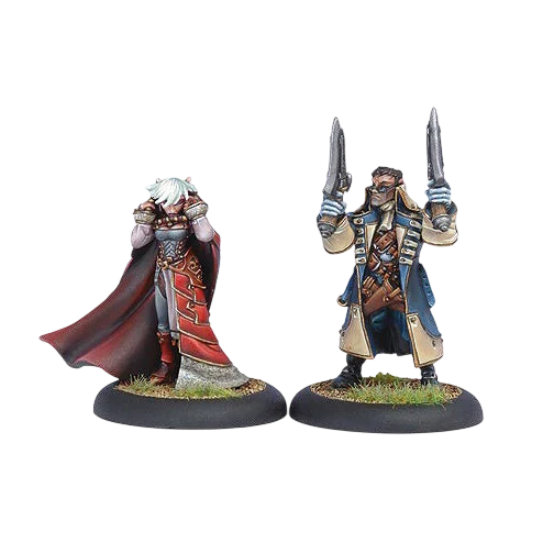 Lady Aiyana & Master Holt (Custom Painted) (Assembled)
