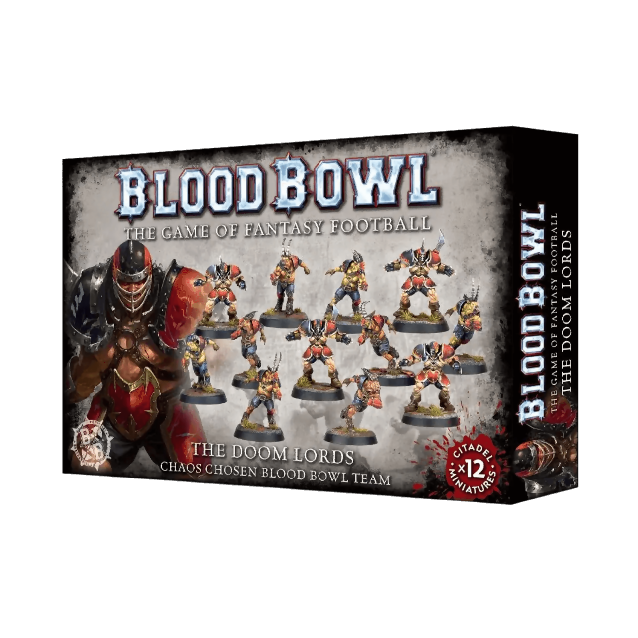 Blood Bowl: Chaos Chosen Team - The Doom Lords (Unpainted) (New in Box/Sprue) From Blood Bowl