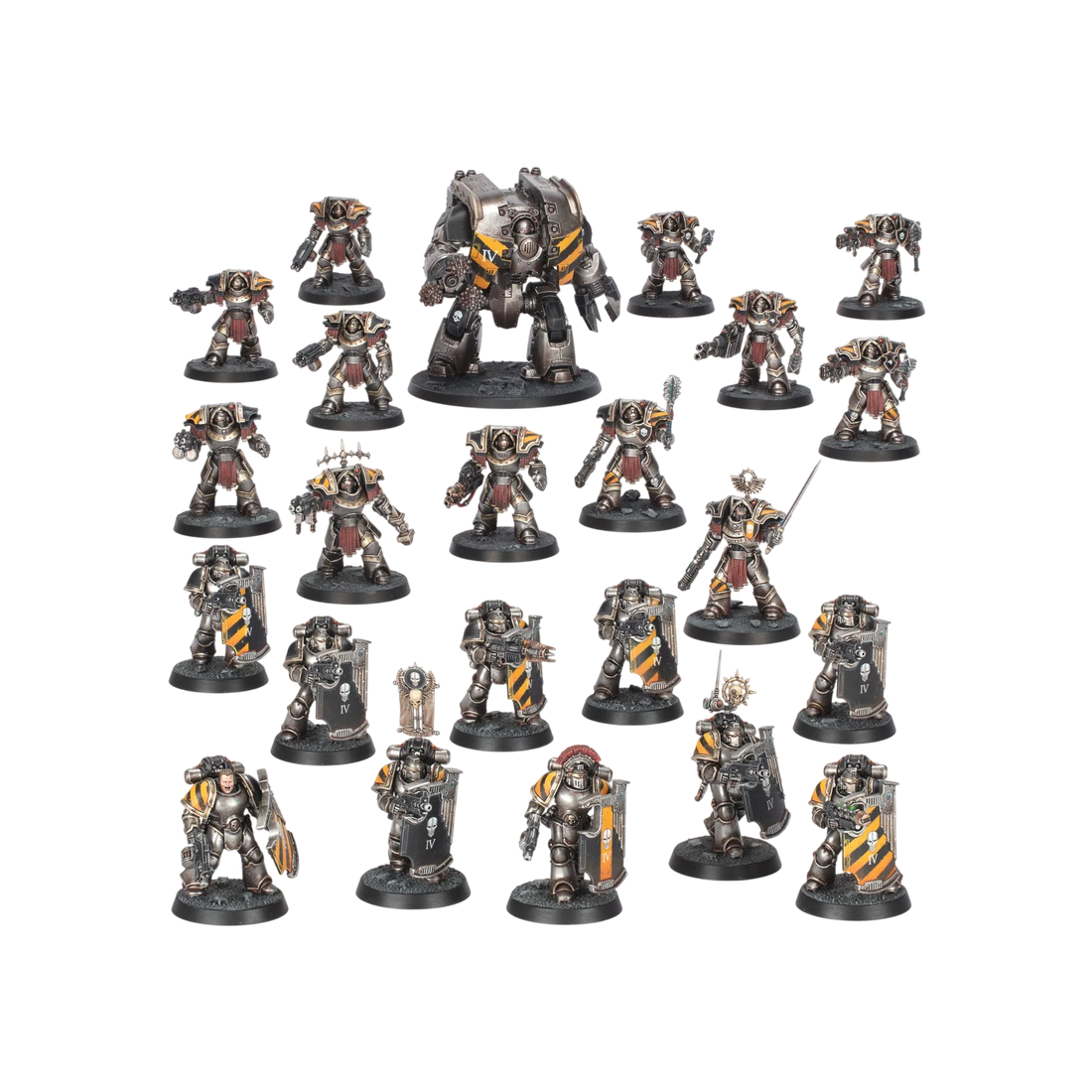 Legiones Astartes: Siege Assault Battle Group (Unpainted) (Assembled)