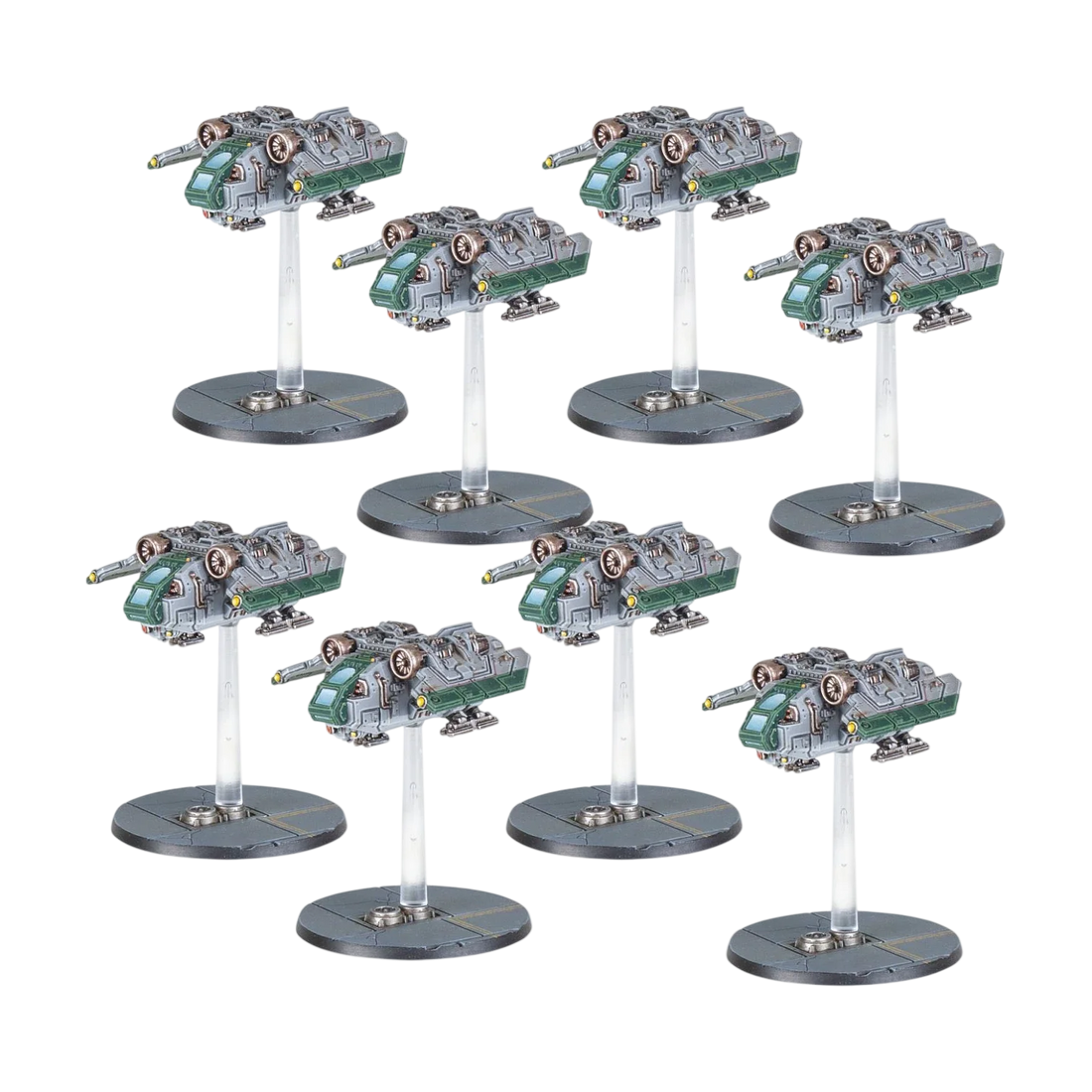 Legions Imperialis: Arvus Lighters (Custom Painted) (Assembled)