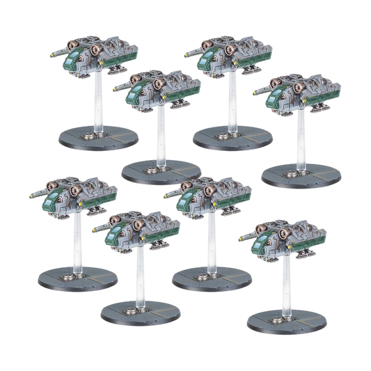 Legions Imperialis: Arvus Lighters (Custom Painted) (Assembled)