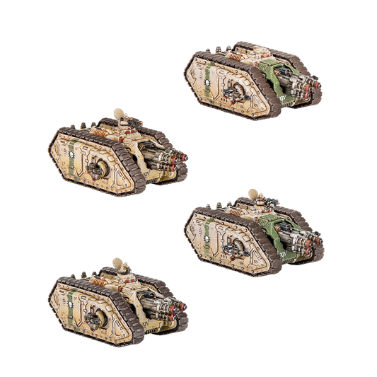 Legions Imperialis: Cerberus Heavy Tank Destroyer Squadron (Unpainted) (Assembled)