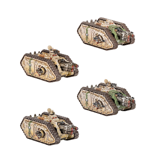 Legions Imperialis: Cerberus Heavy Tank Destroyer Squadron (Custom Painted) (Assembled)