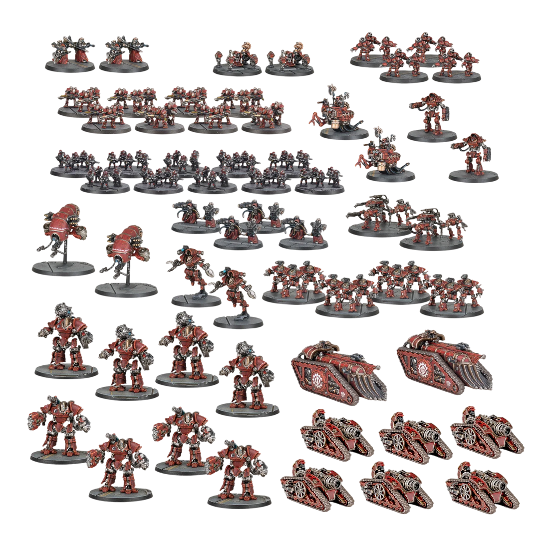 Legions Imperialis: Mechanicum Combat Force (Custom Painted) (Assembled)
