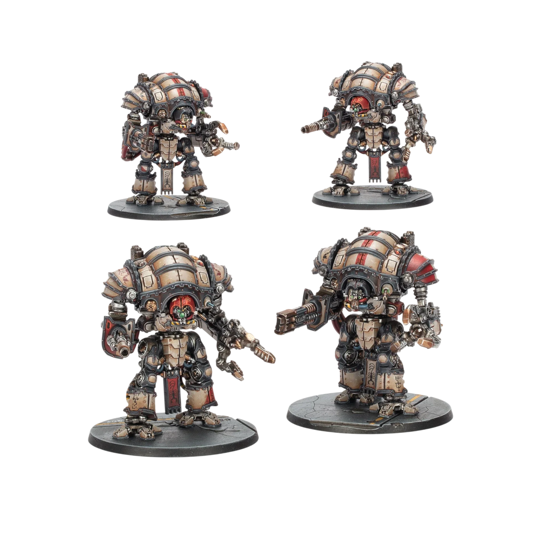 Legions Imperialis: Mechanicum Questoris Knights Magaera and Styrix (New on Sprue)