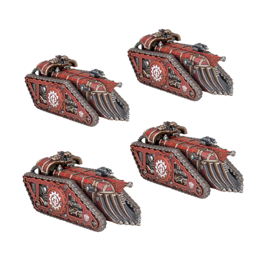 Legions Imperialis: Mechanicum Triaros Squadron (Custom Painted) (Assembled)