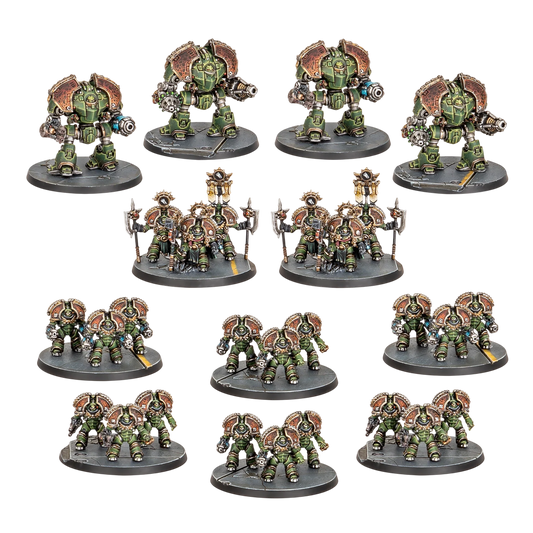 Legions Imperialis: Saturnine Heavy Assault Cadre (Unpainted) (Assembled)