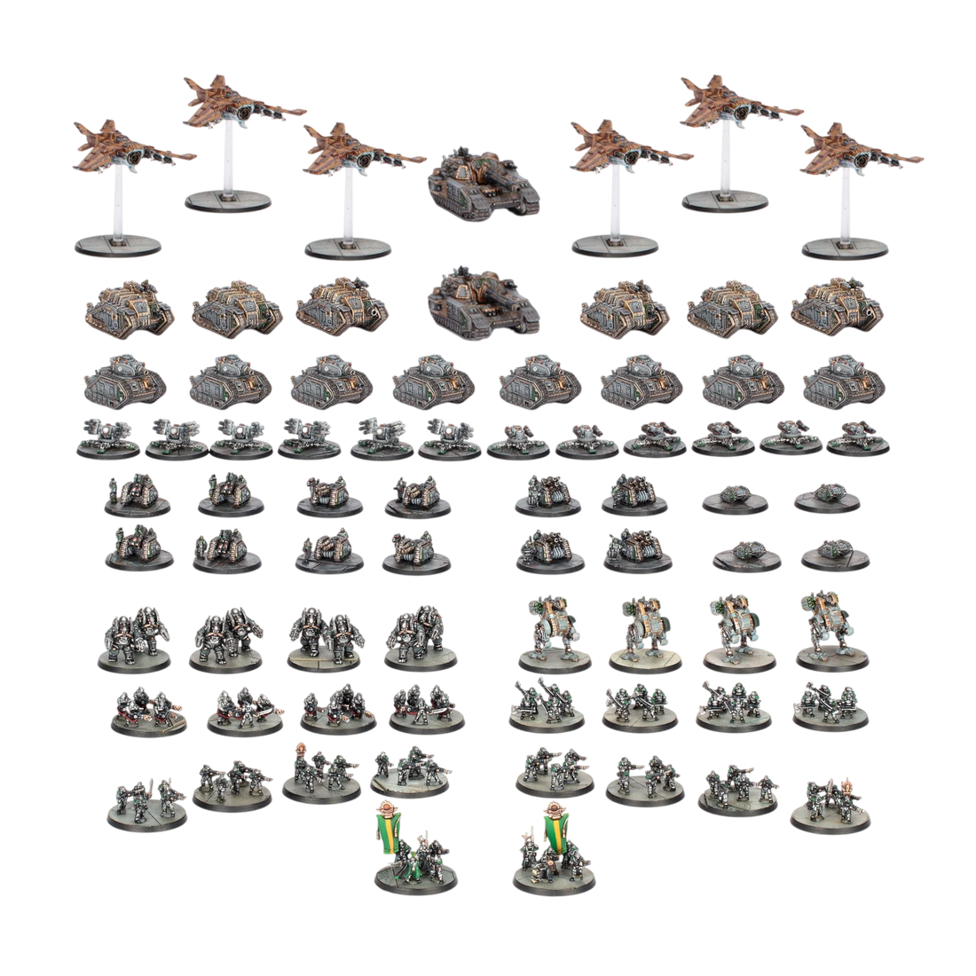 Legions Imperialis - Solar Auxilia Battle Group (Unpainted) (Assembled)