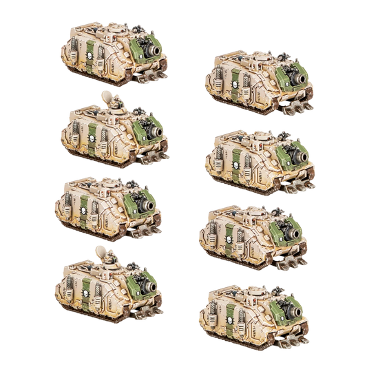 Legions Imperialis: Vindicator Siege Tank Squadron (Unpainted) (Assembled)