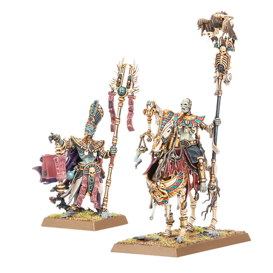 Liche Priests (New on Sprue) from Warhammer: The Old World