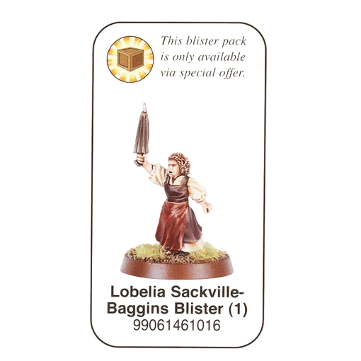 Lobelia Sackville Baggins (Unpainted) (Assembled)