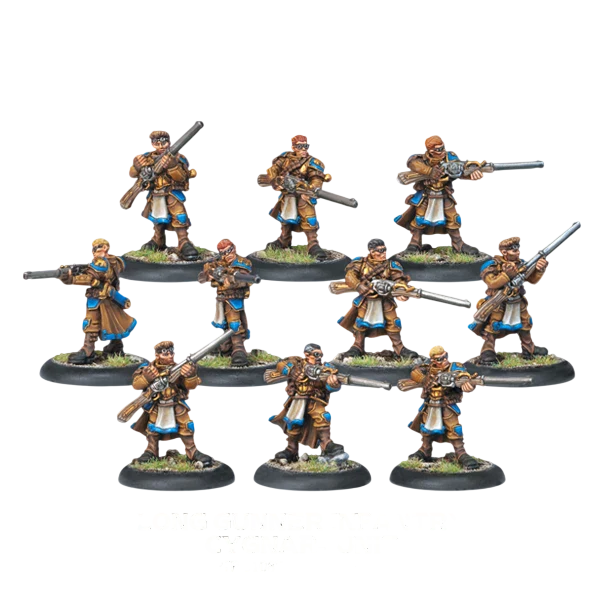 Long Gunner Infantry (Custom Painted) (Assembled)