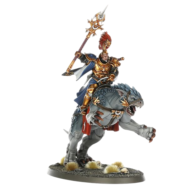 Lord-Arcanum on Dracoline (Custom Painted) (Assembled)