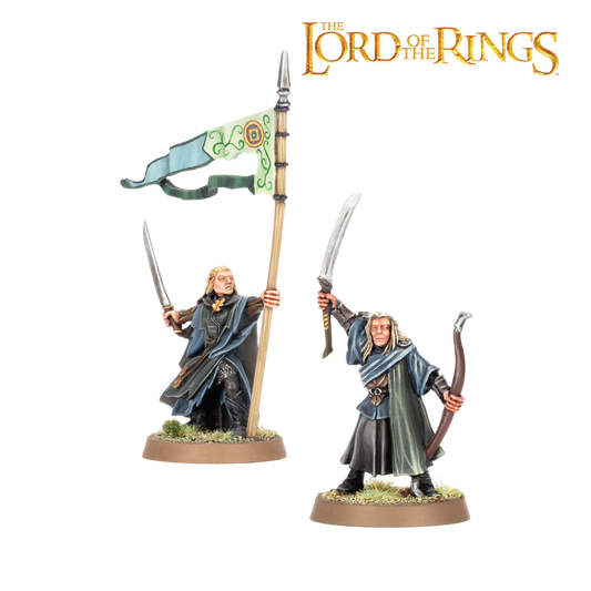 Lórien™ Elf Commanders (Unpainted) (Assembled)