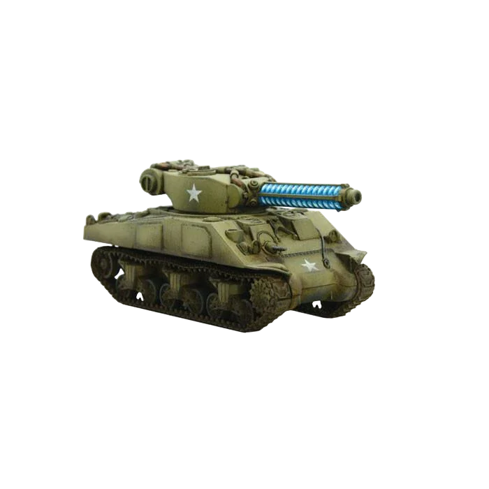 M4A9-T Sherman with Tesla Cannon (Custom Painted) (Assembled)