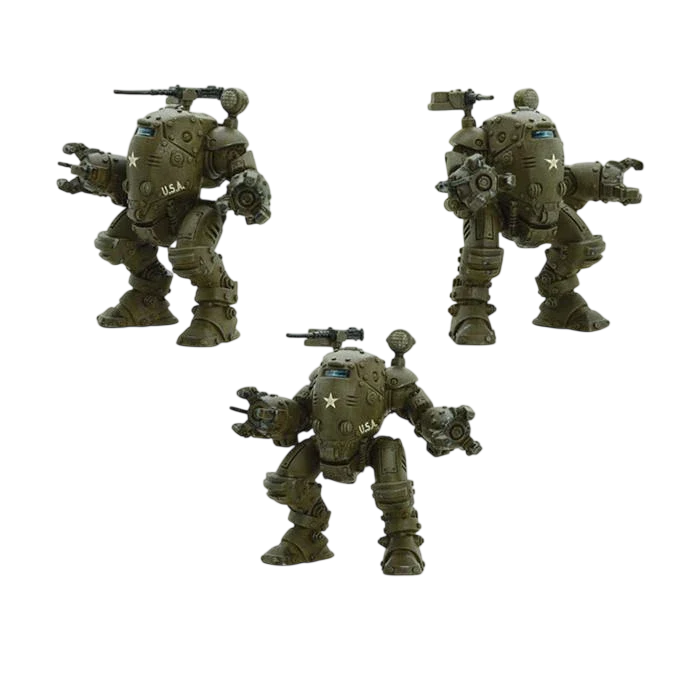 M5 A2 Coyote Light Walker Platoon (Unpainted) (Assembled)