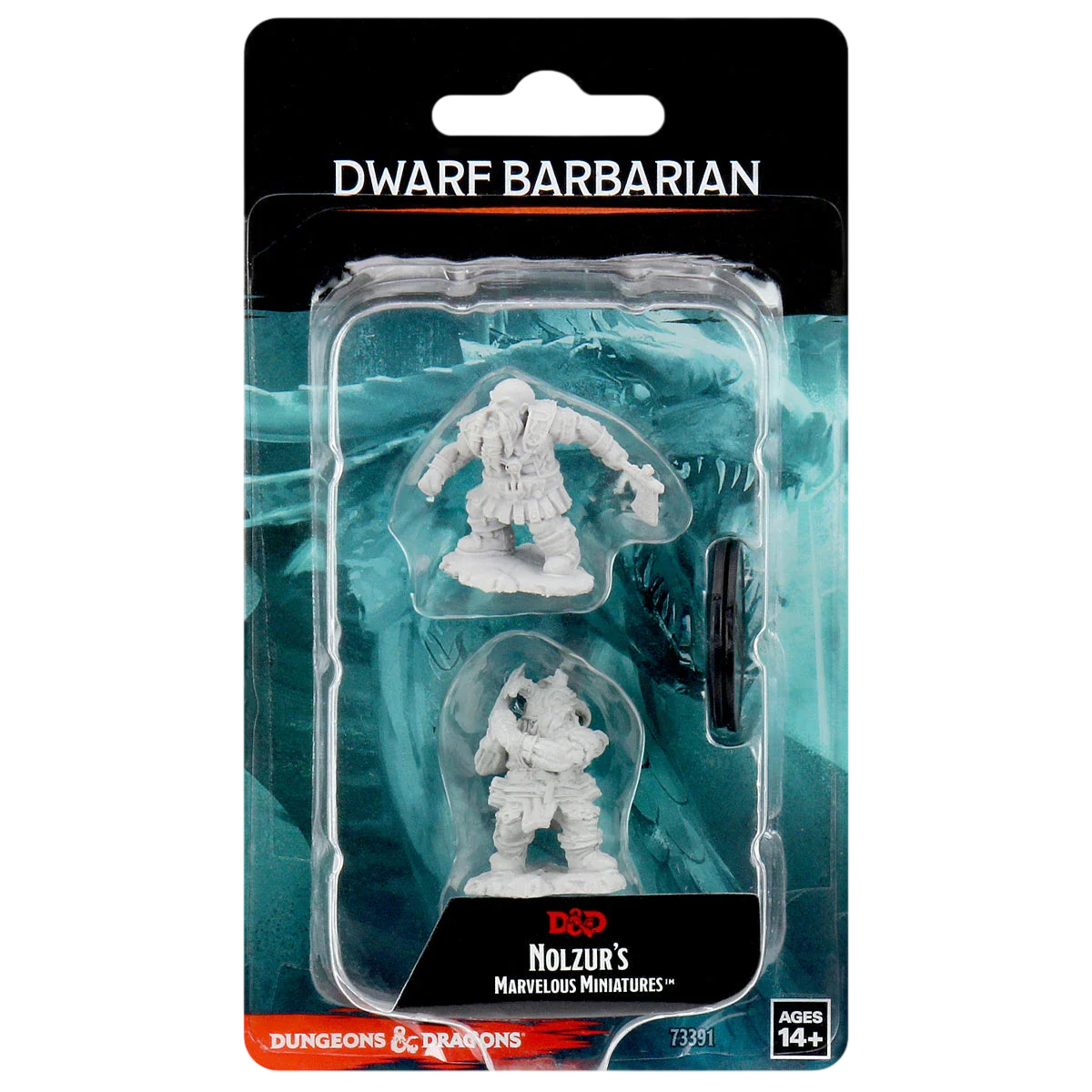 Male Dwarf Barbarian (Custom Painted)