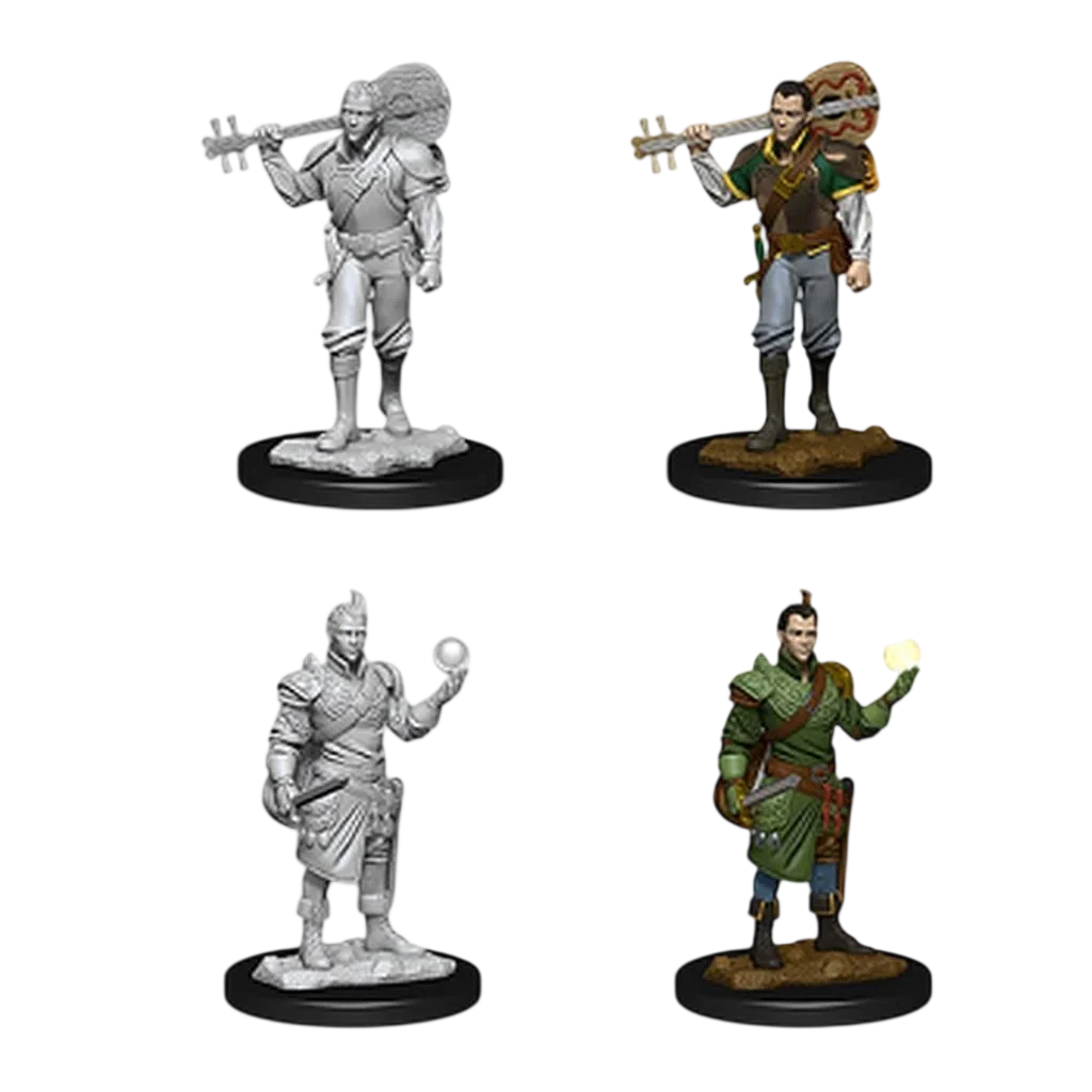 Male Half-Elf Bard (New in Box)