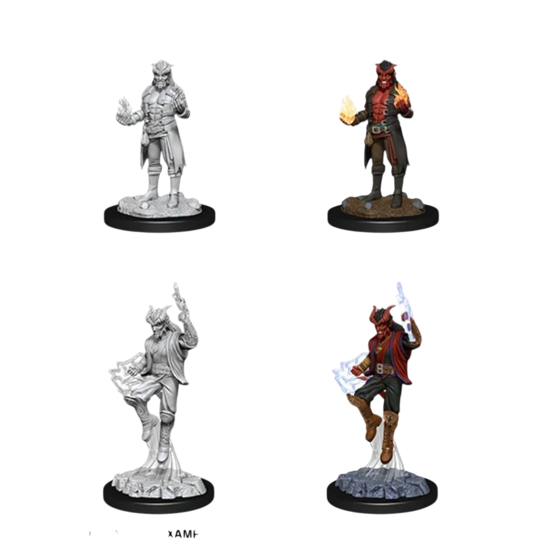 Male Tiefling Sorcerer (Unpainted)