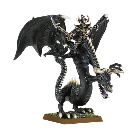 Malekith, Witch King on Black Dragon (Custom Painted) (Assembled)