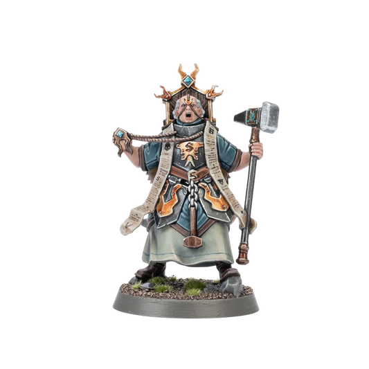 Mallus Forgepriest (Custom Painted) (Assembled)
