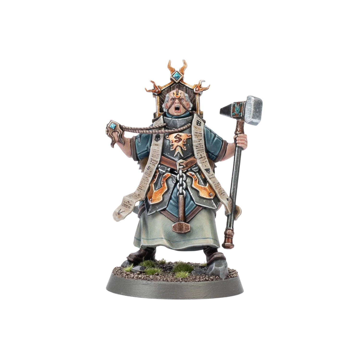 Mallus Forgepriest (Unpainted) (Assembled)