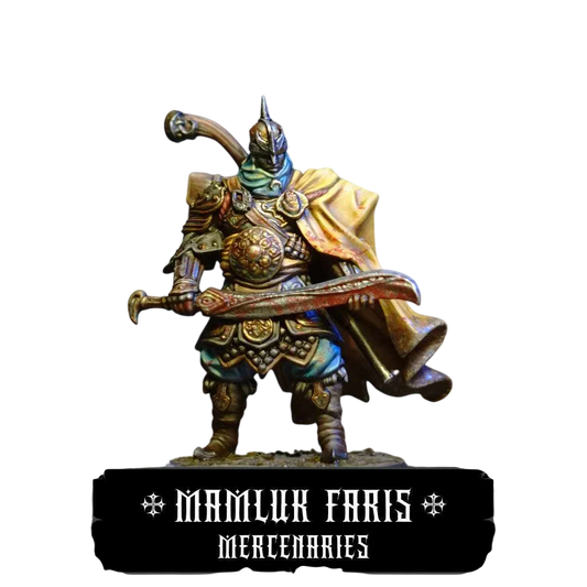 Mamluk Faris - Mercenaries (Unpainted) (Assembled)