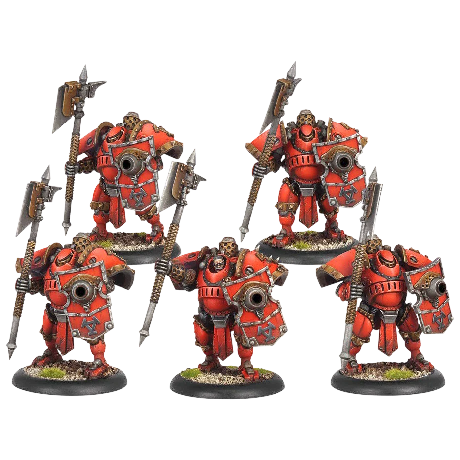 Man-O-War Shocktroopers Unit (plastic) (Custom Painted) (Assembled)
