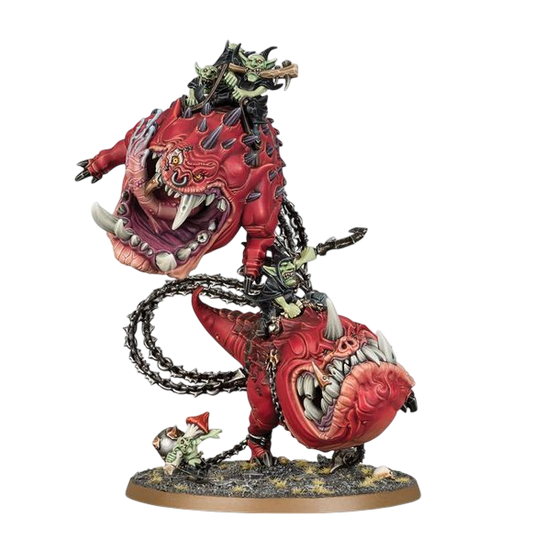 Loonboss on Mangler Squigs (New on Sprue)