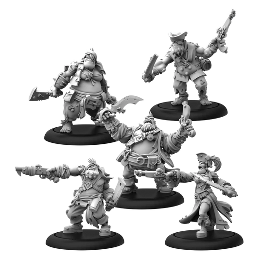 Marauder Crew A (Custom Painted) (Assembled)