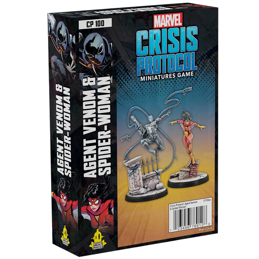 Marvel: Crisis Protocol - Agent Venom & Spider-Woman (New on Sprue)
