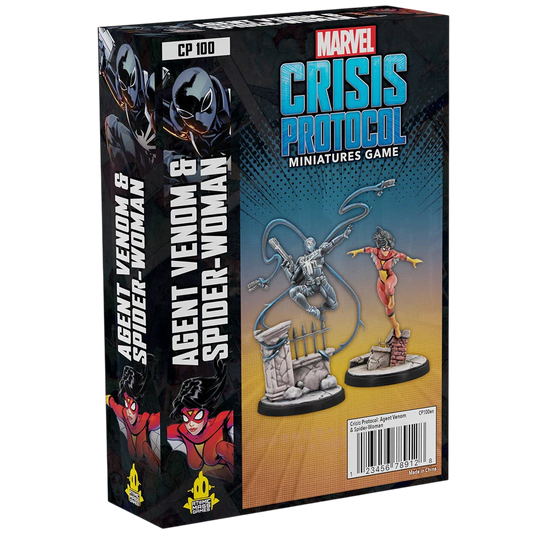 Marvel: Crisis Protocol - Agent Venom & Spider-Woman (New on Sprue)