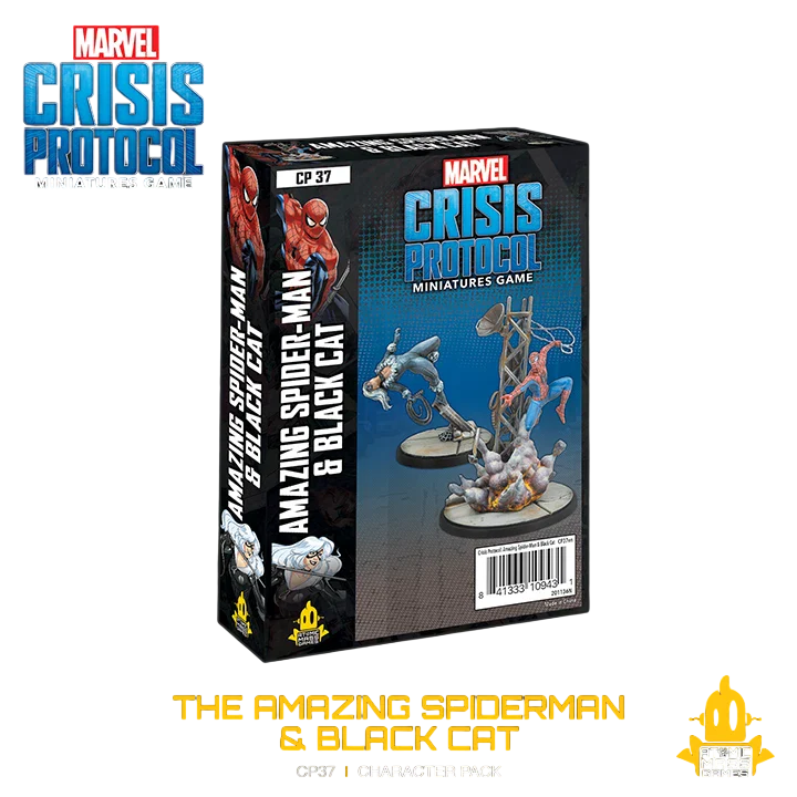 Marvel: Crisis Protocol - Amazing Spider-Man & Black Cat (New on Sprue)